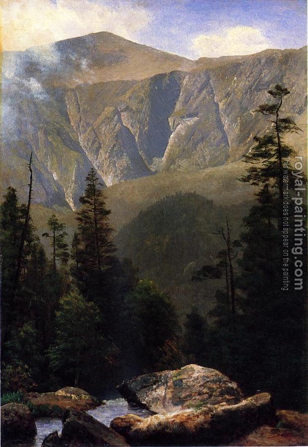 Albert Bierstadt : Mountainous Landscape